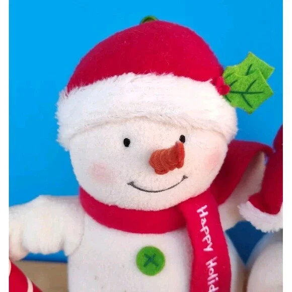Hallmark Jingle Pals Snowman Seasons Treatings Christmas Musical Singing Dancing - Picture 2 of 7